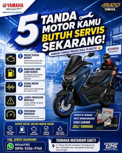 Jangan Tunggu Mogok! Ini 5 Tanda Motor Yamaha Anda Harus Segera Diservis